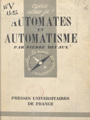 cover image of Automates et automatisme